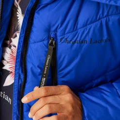 Christian Lacroix - Damska kurtka zimowa pikowana Cavaillon | Niebieski