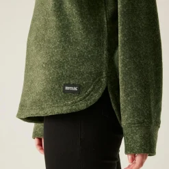 Damska bluza z kapturem Mayse | Zielony