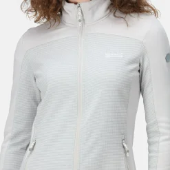 Damska bluza z suwakiem Highton III | Jasnoszary