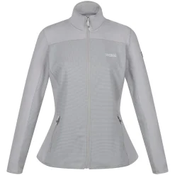 Damska bluza z suwakiem Highton III | Jasnoszary