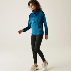 Damska bluza z suwakiem Jessalyn | Niebieski
