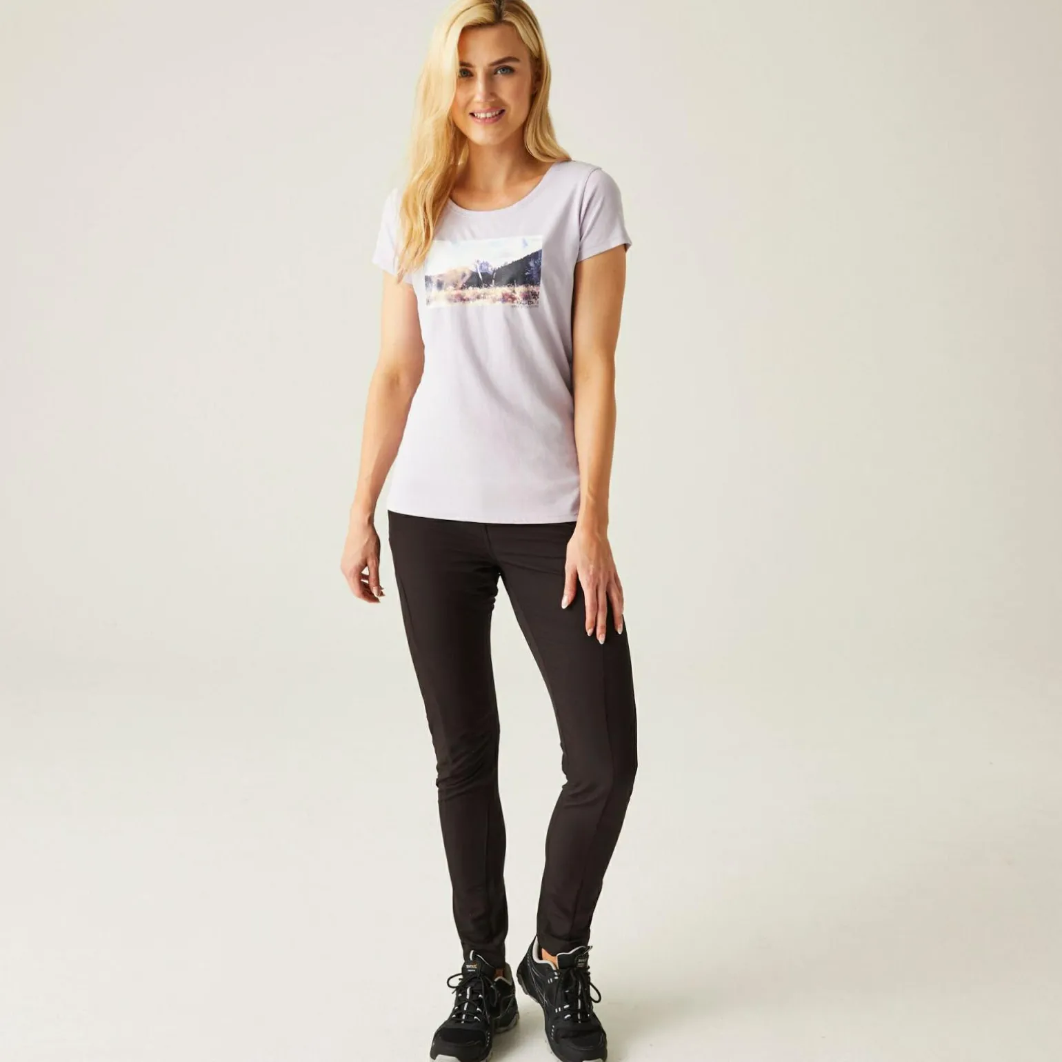 Damska koszulka Breezed IV | Fioletowy