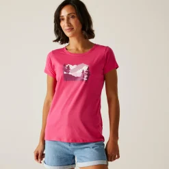 Damska koszulka Breezed V | Różowy