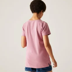 Damska koszulka Elkie V-Neck | Różowy