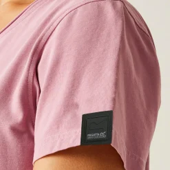 Damska koszulka Elkie V-Neck | Różowy