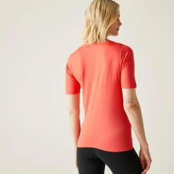 Damska koszulka Fingal II V-Neck | Różowy
