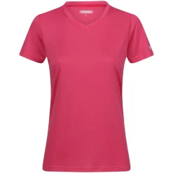 Damska koszulka Fingal V-Neck | Różowy