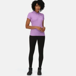 Damska koszulka polo Maverick V | Purpurowy