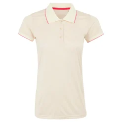 Damska koszulka polo Remex II | Kremowy