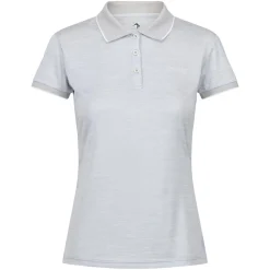 Damska koszulka polo Remex II | Jasnoszary