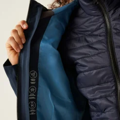 Damska kurtka 3 w 1 Denbury V | Granatowy