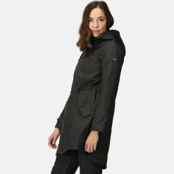 Damska kurtka parka z kapturem Fantine | Czarny