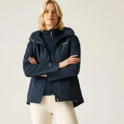 Damska kurtka przeciwdeszczowa Daysha | Granatowy