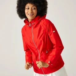 Damska kurtka przeciwdeszczowa Navassa | Czerwony