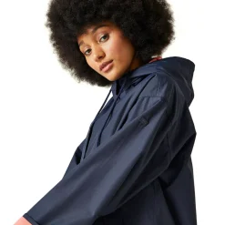 Damska kurtka przeciwdeszczowa Sarika | Granatowy