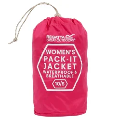Damska kurtka wiosenna kieszonkowa Pack It III | Różowy