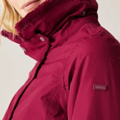 Damska kurtka zimowa parka Renata | Bordowy