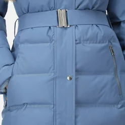 Damska kurtka zimowa parka termiczna Daleyza | Niebieski
