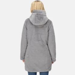 Damska kurtka zimowa parka dwustronna Caileigh | Niebieski