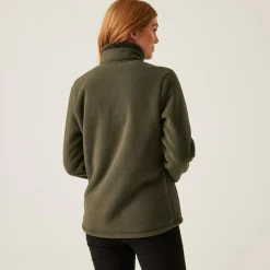 Damski bluza z suwakiem Brandall | Zielony