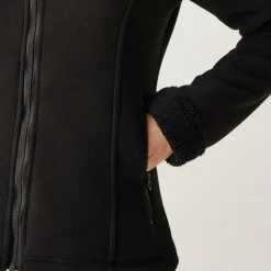 Damski bluza z suwakiem Brandall | Czarny