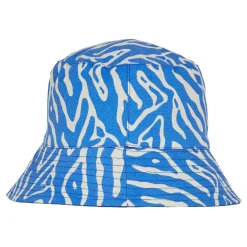 Damski kapelusz odwracalny Bucket | Niebieski