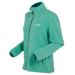 Damski polar rozsuwany Floreo IV | Zielony