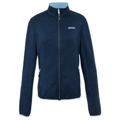 Damski polar rozsuwany Newhill II | Niebieski