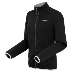 Damski polar rozsuwany Newhill II | Czarny