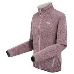 Damski polar rozsuwany Newhill II | Różowy