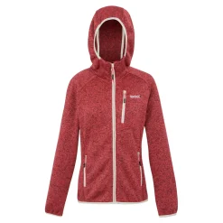 Damski polar z kapturem Newhill II | Różowy