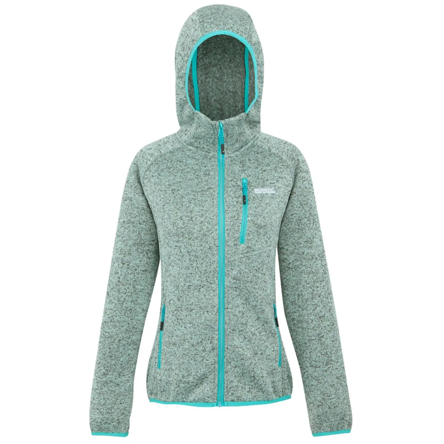 Damski polar z kapturem Newhill II | Niebieski