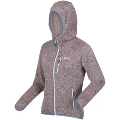 Damski polar z kapturem Newhill | Fioletowy