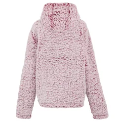 Damski polar z kapturem Zelpha Fluffy | Czerwony