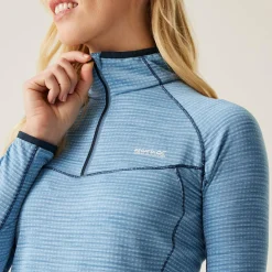 Damski polar z suwakiem 1/2 Yonder II | Niebieski
