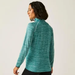 Damski polar z suwakiem 1/2 Yonder II | Niebieski