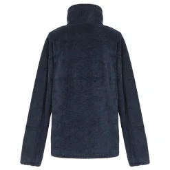 Damski polar z suwakiem Heidy Fluffy | Granatowy