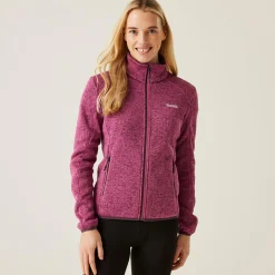 Damski polar z suwakiem Newhill | Fioletowy