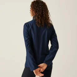 Damski softshell Ablaze | Granatowo-niebieski