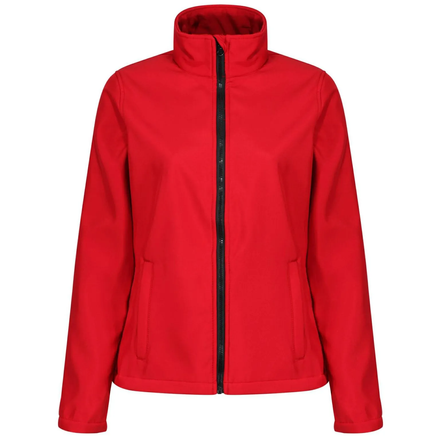 Damski softshell Ablaze | Czerwono-czarny