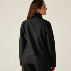 Damski softshell Ablaze | Czarno-czerwony