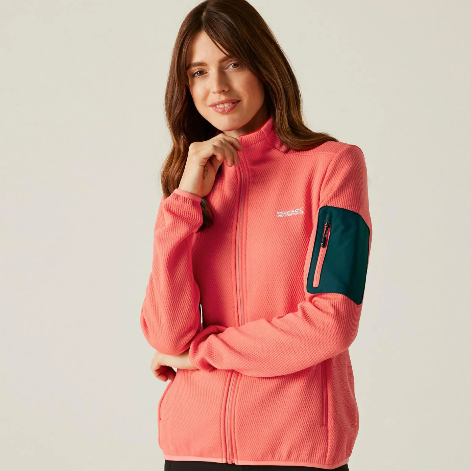 Damski softshell Aldean | Różowy