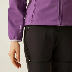 Damski softshell Bourda | Fioletowy