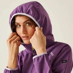 Damski softshell Bourda | Fioletowy