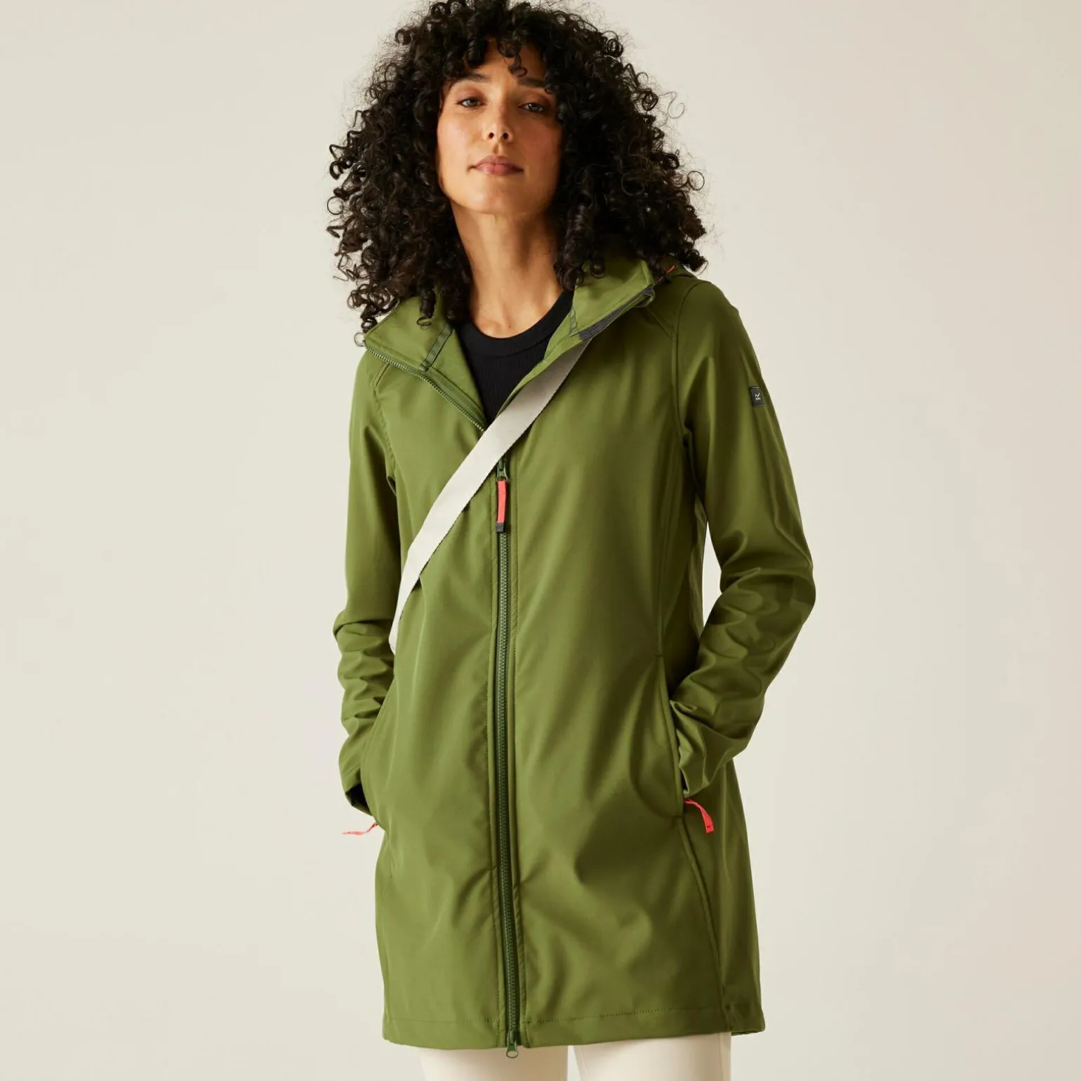 Damski softshell Carisbooke | Zielony