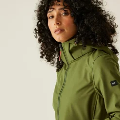 Damski softshell Carisbooke | Zielony