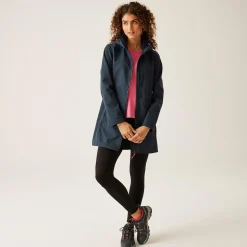 Damski softshell Carisbooke | Granatowy