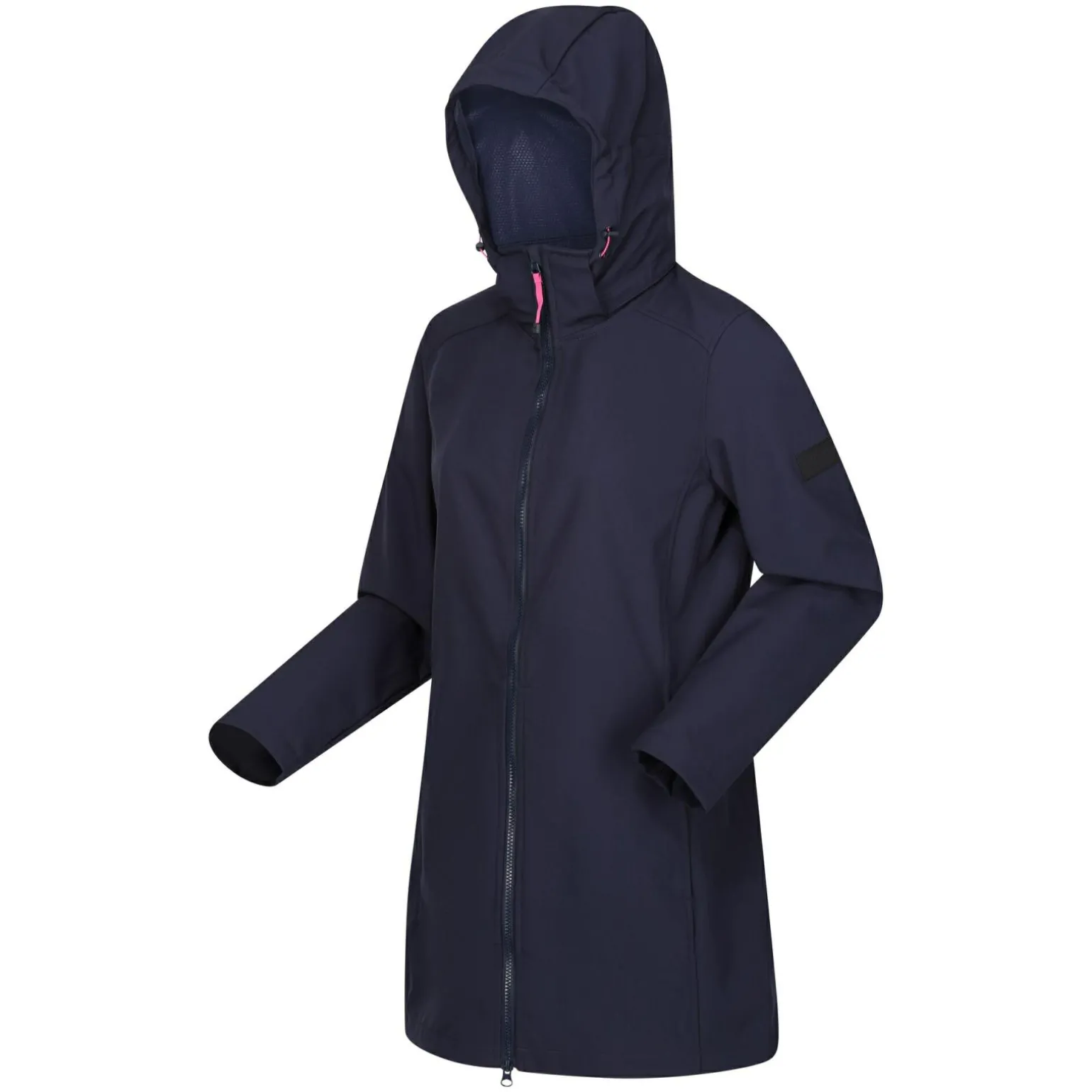 Damski softshell Carisbooke | Granatowy