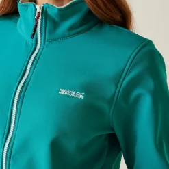 Damski softshell Connie V | Zielony