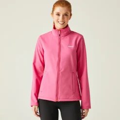 Damski softshell Connie V | Różowy